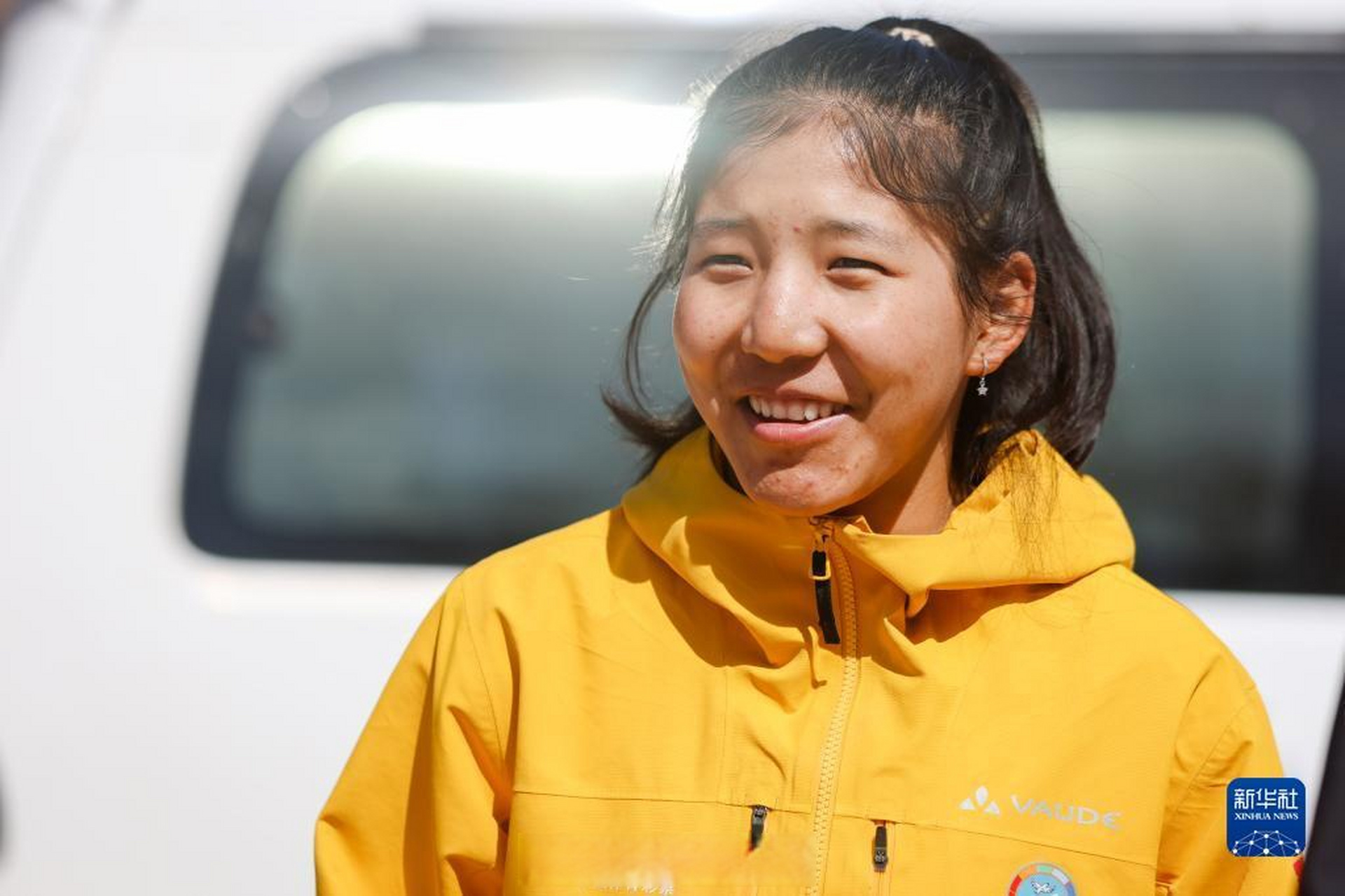 【玉珍拉姆,向山而行】4月7日,在新疆富蕴县可可