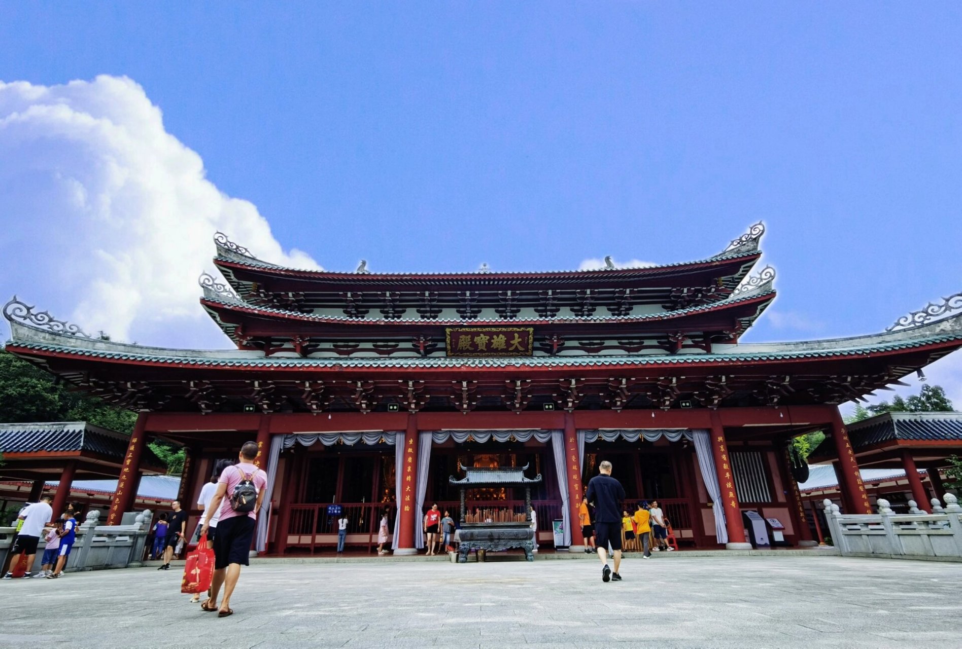 南少林寺 福建莆田 南拳北腿中的南拳 有机会再去河南看下北少林 福建