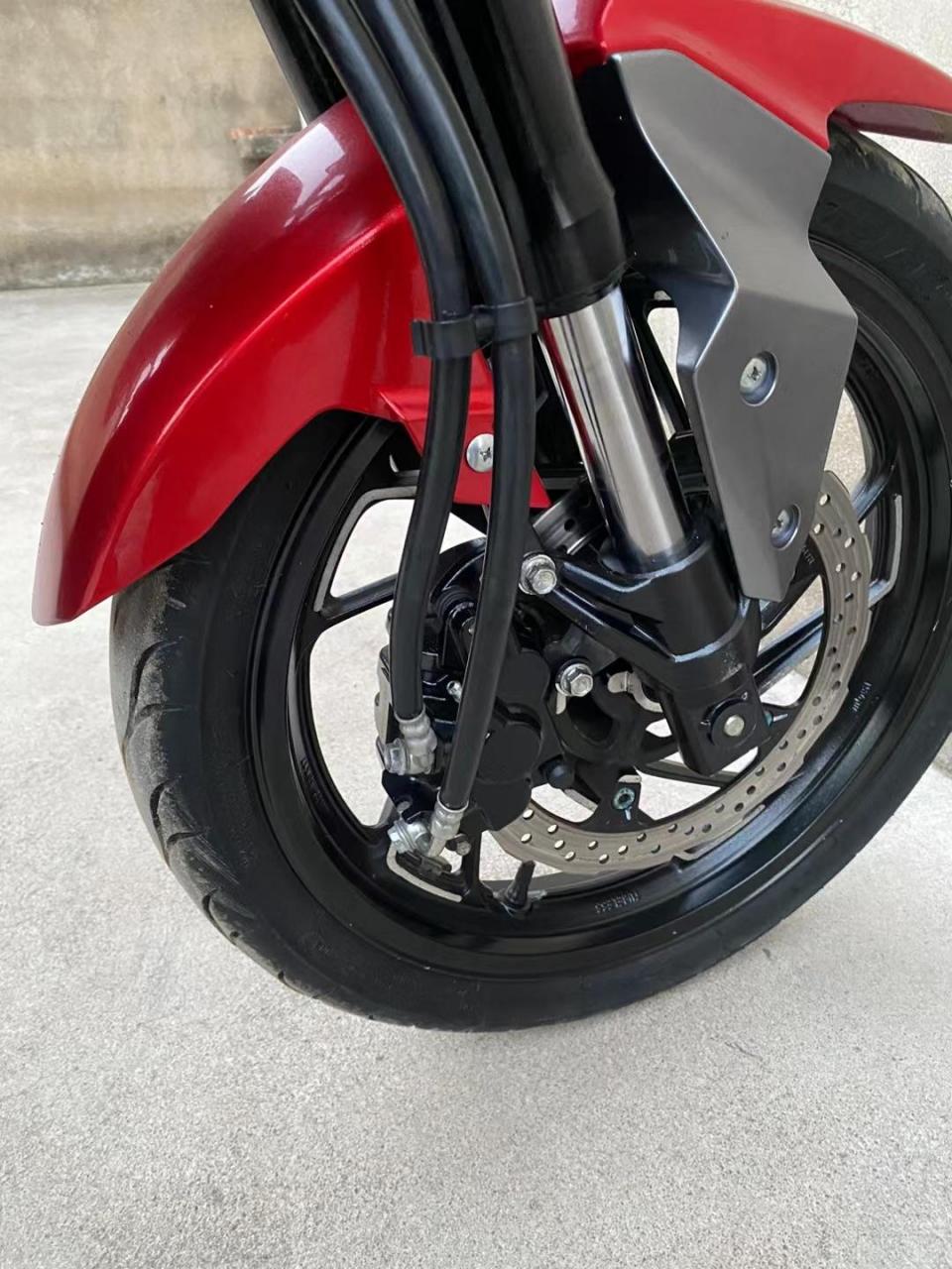 最新款国四豪爵dr150时尚街车,电喷,前后碟刹电子码表,性价比非常高