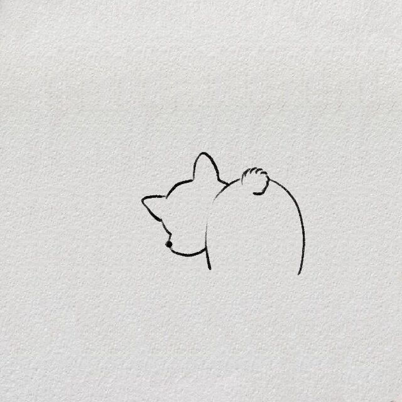 简笔画大全47 嗨～好久不见 #简笔画# #寻找小红书绘画大神# #简笔画