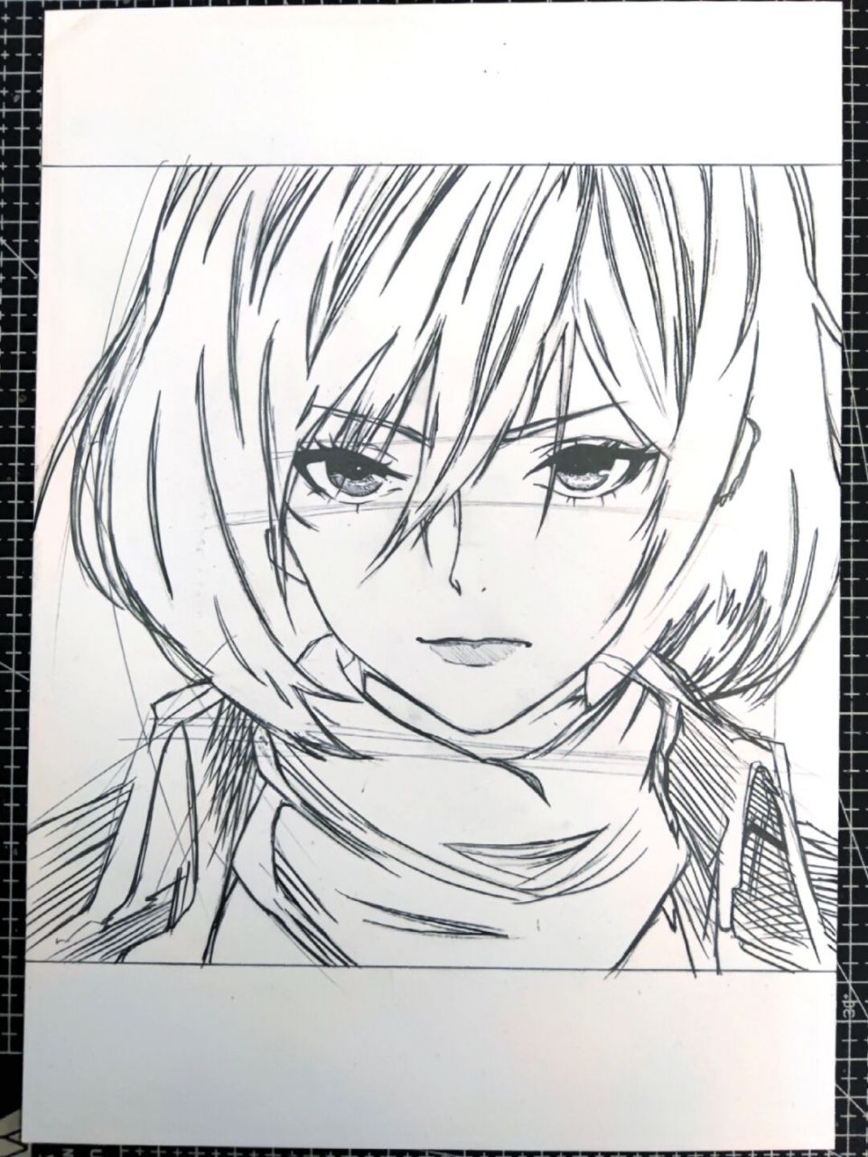 艾伦 该回家了 #三笠# #临摹