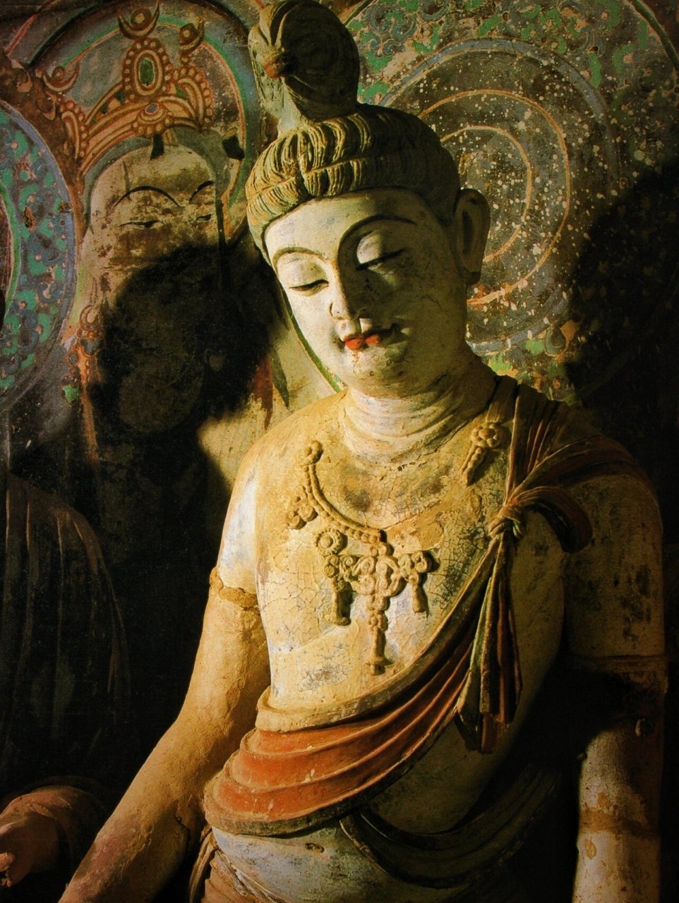 无法超越的敦煌莫高窟唐代彩塑艺术瑰宝! 敦煌莫高窟45窟唐代彩塑