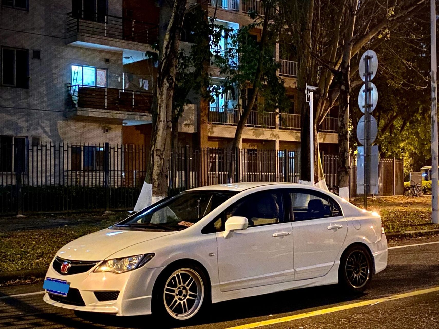 鸳鸯～ enkei rpf1 rays re30 #思域# #jdm# #改装车