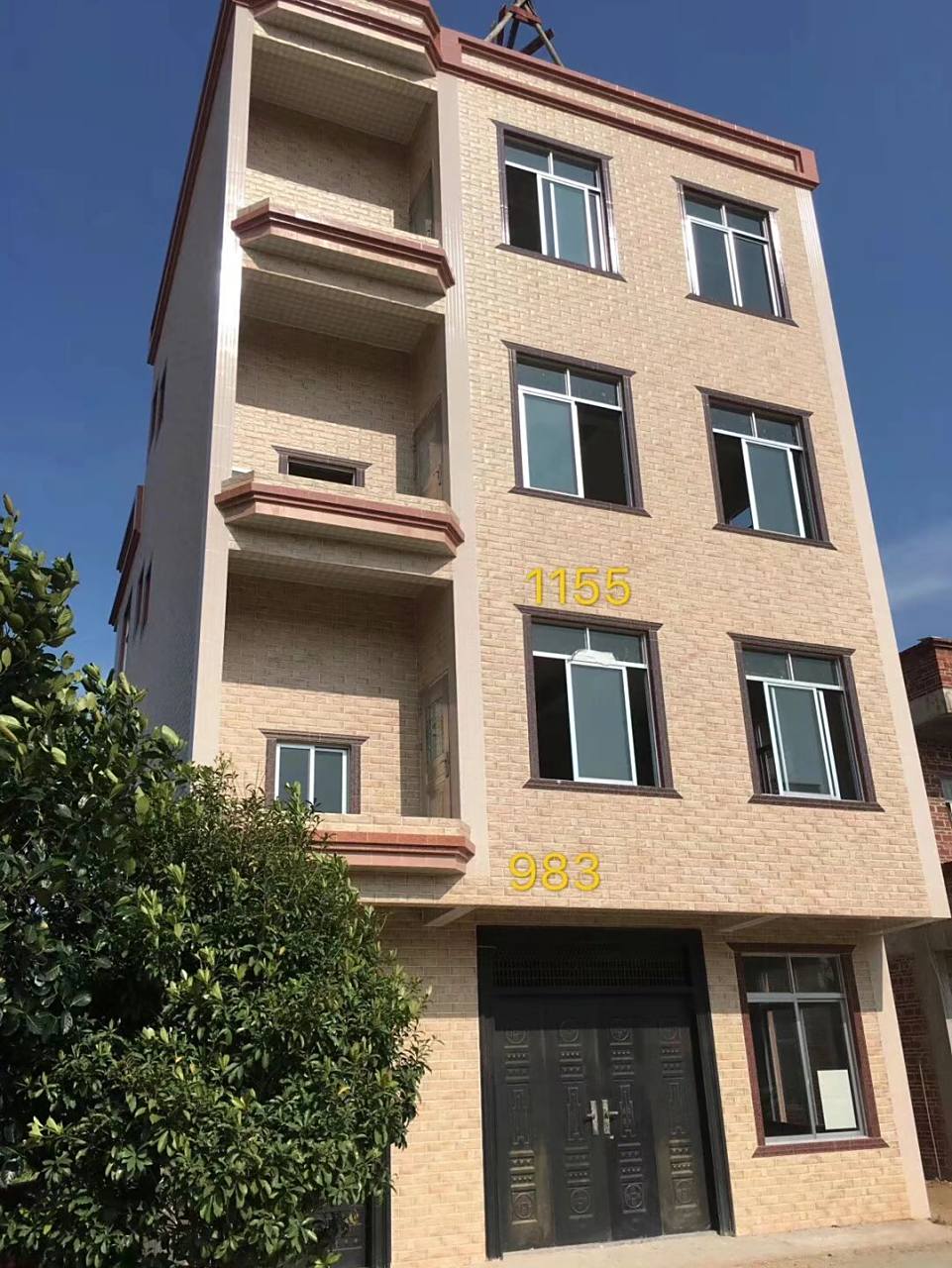 外墙砖效果图#农村自建房