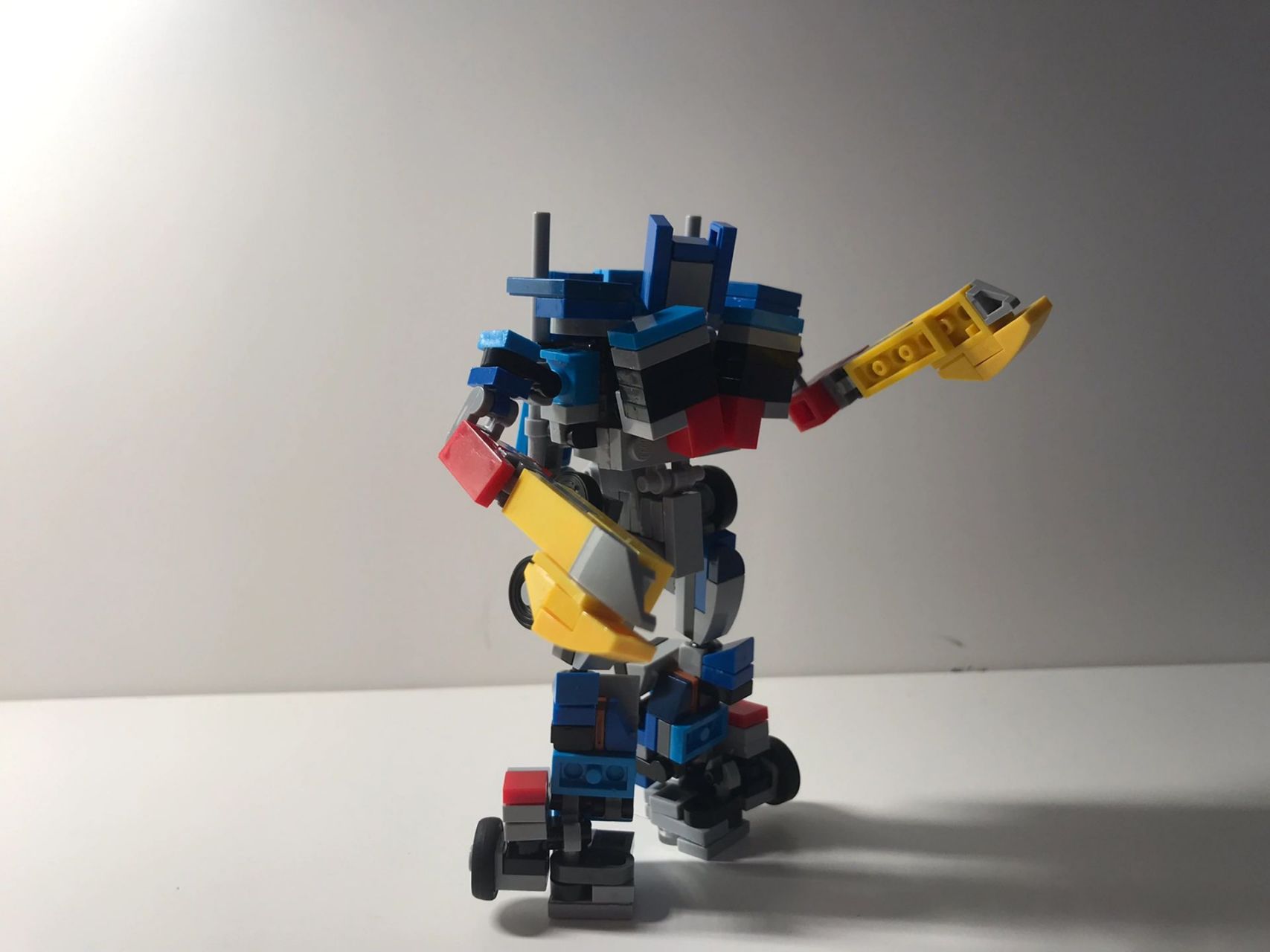 乐高变形金刚擎天柱(可直接变形)