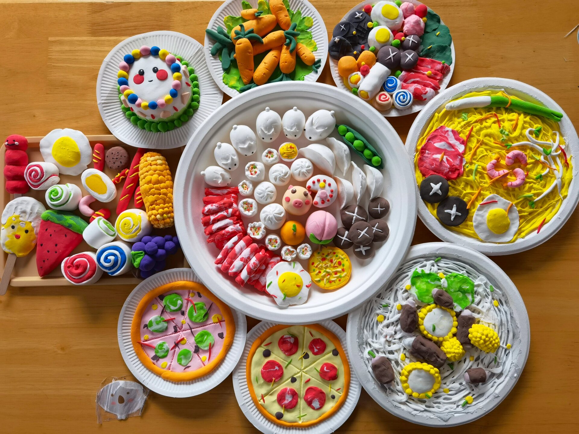 超轻粘土|美食系列🍕