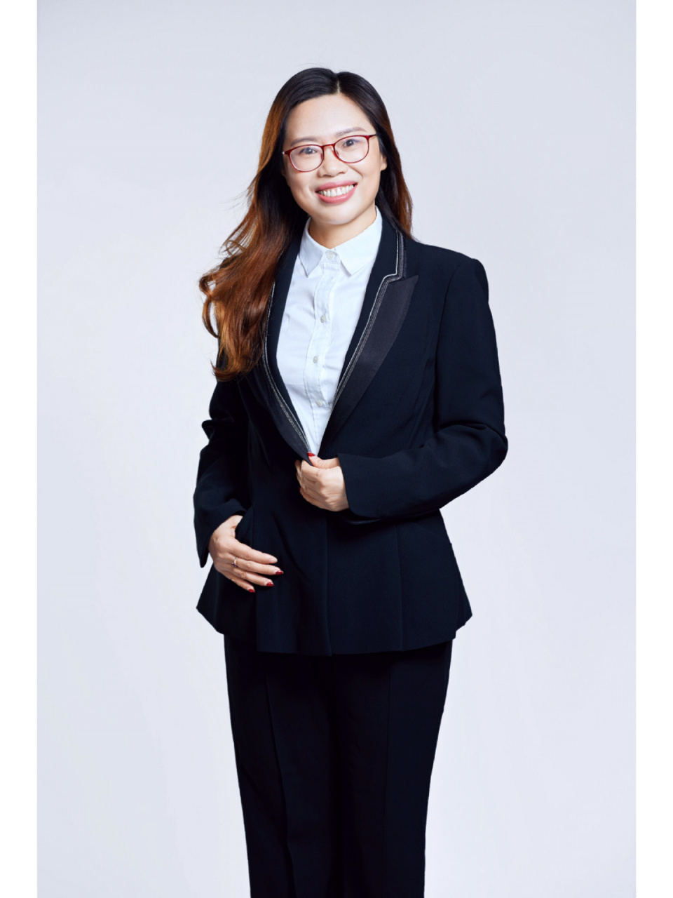 教师职业形象照 给优秀教师展览拍的照片        摄影师:牟海波