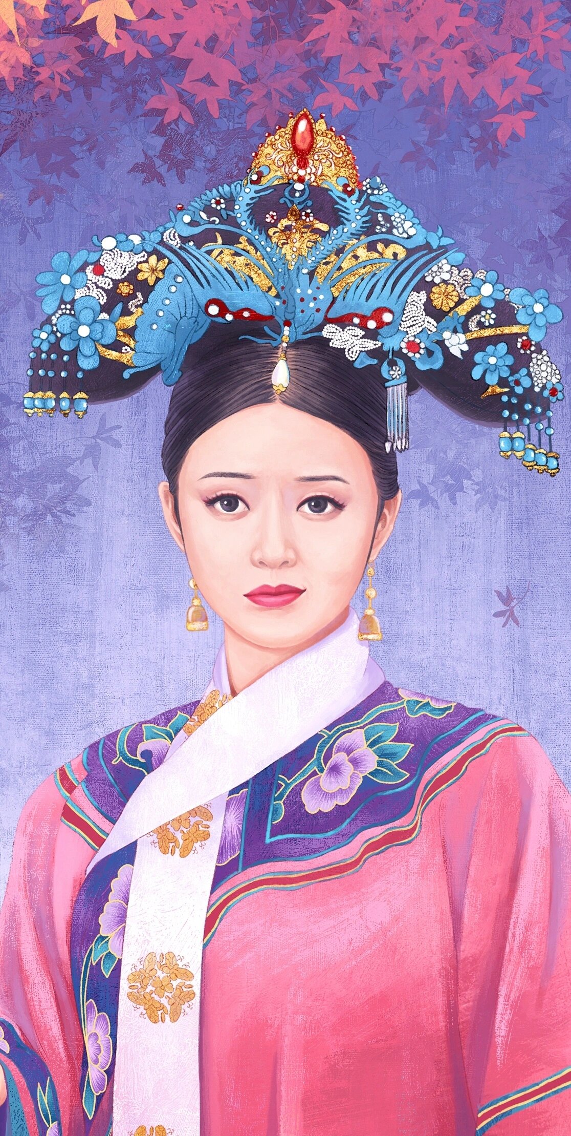 手绘甄嬛传人物系列二·华妃