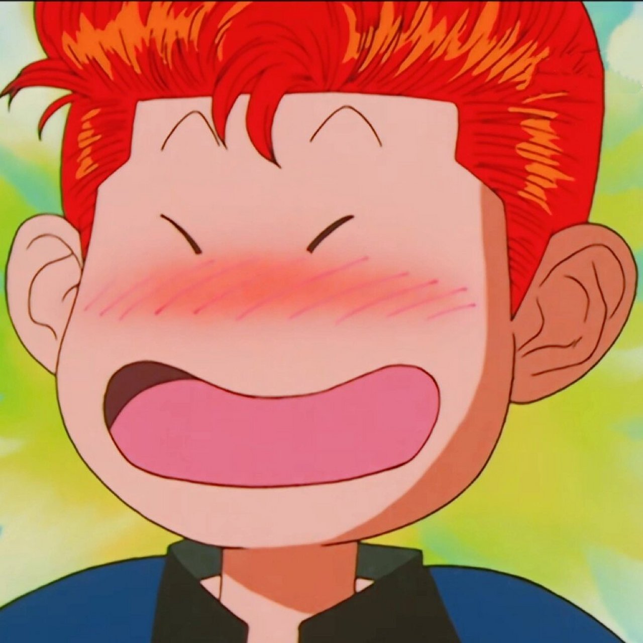 一组大花超经典可爱治愈系大笑头像～    神奈川第一小可爱!