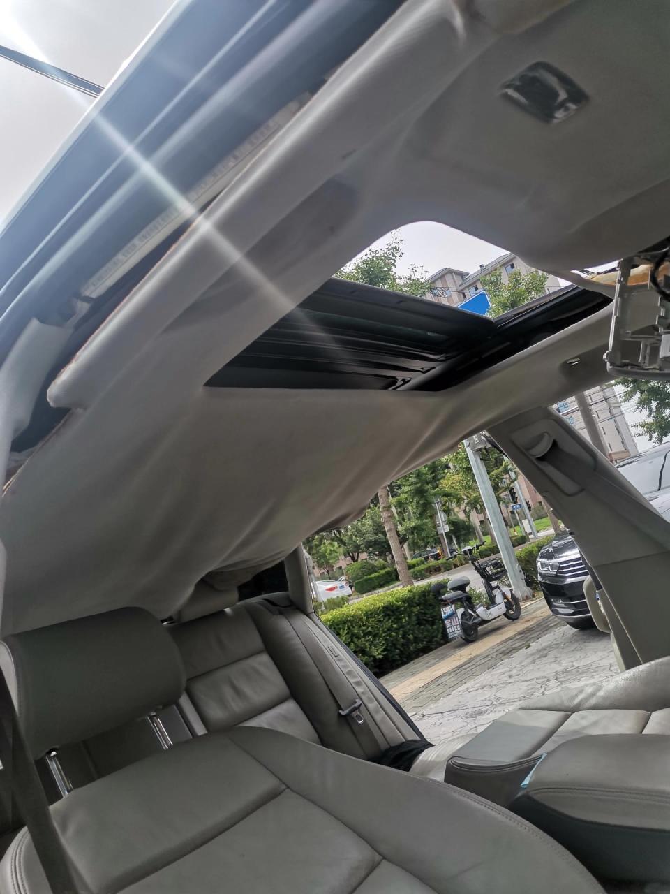 奥迪a6,顶棚塌陷,换新布,完工.