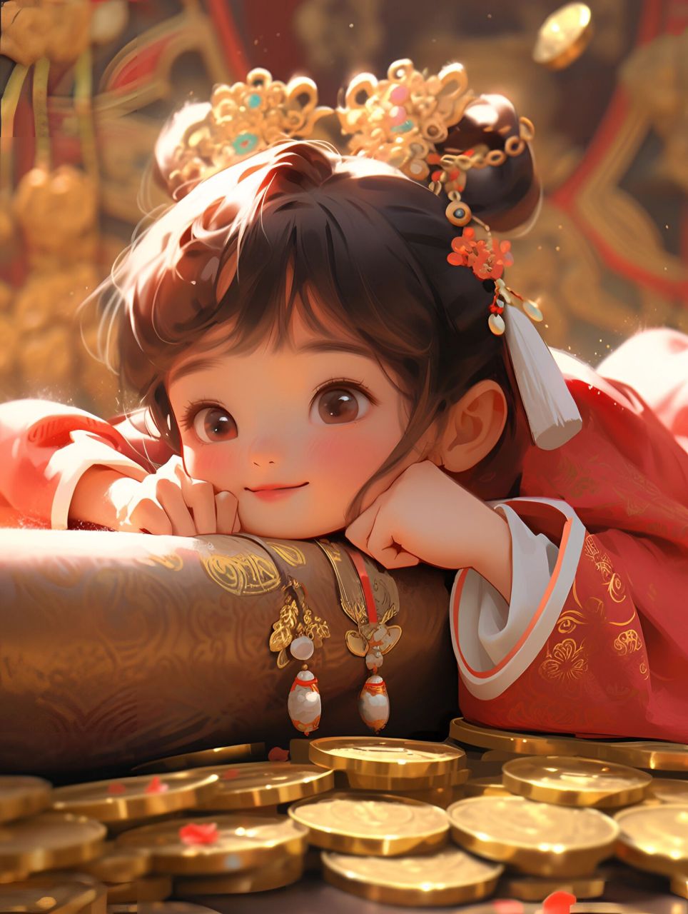 招财头像/暴富暴美,下一个富婆就是我