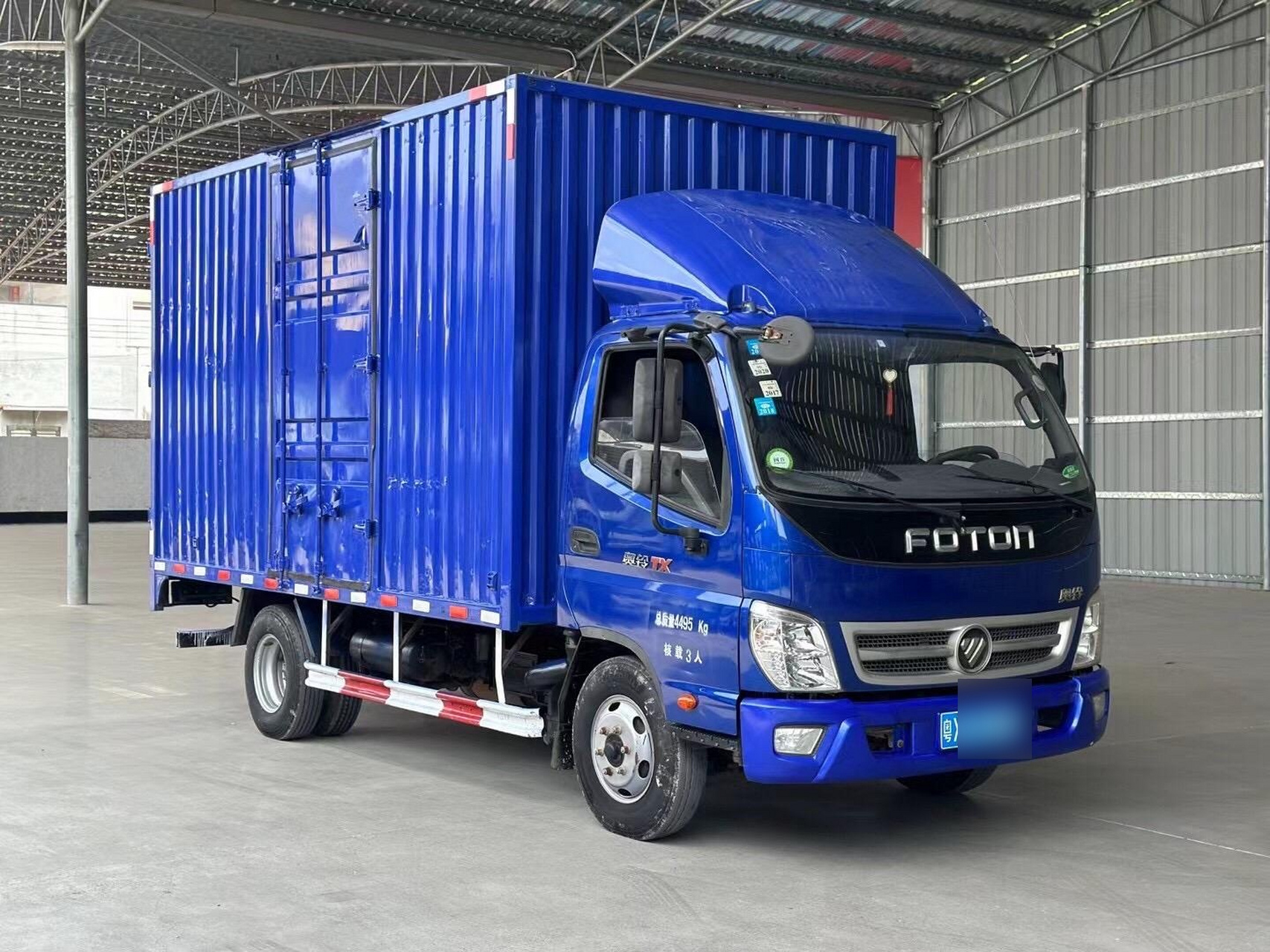 新到16年9月福田奥铃tx,搭载五十铃2.