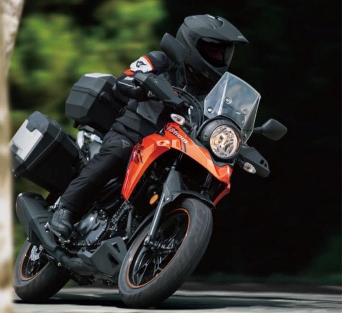 铃木dl250:适合跑长途的摩托车  1.