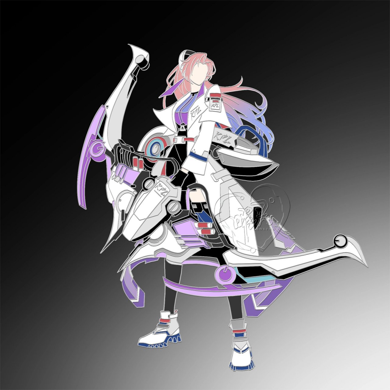 伽罗天狼溯光者异形徽章展示 天狼系列第三弹