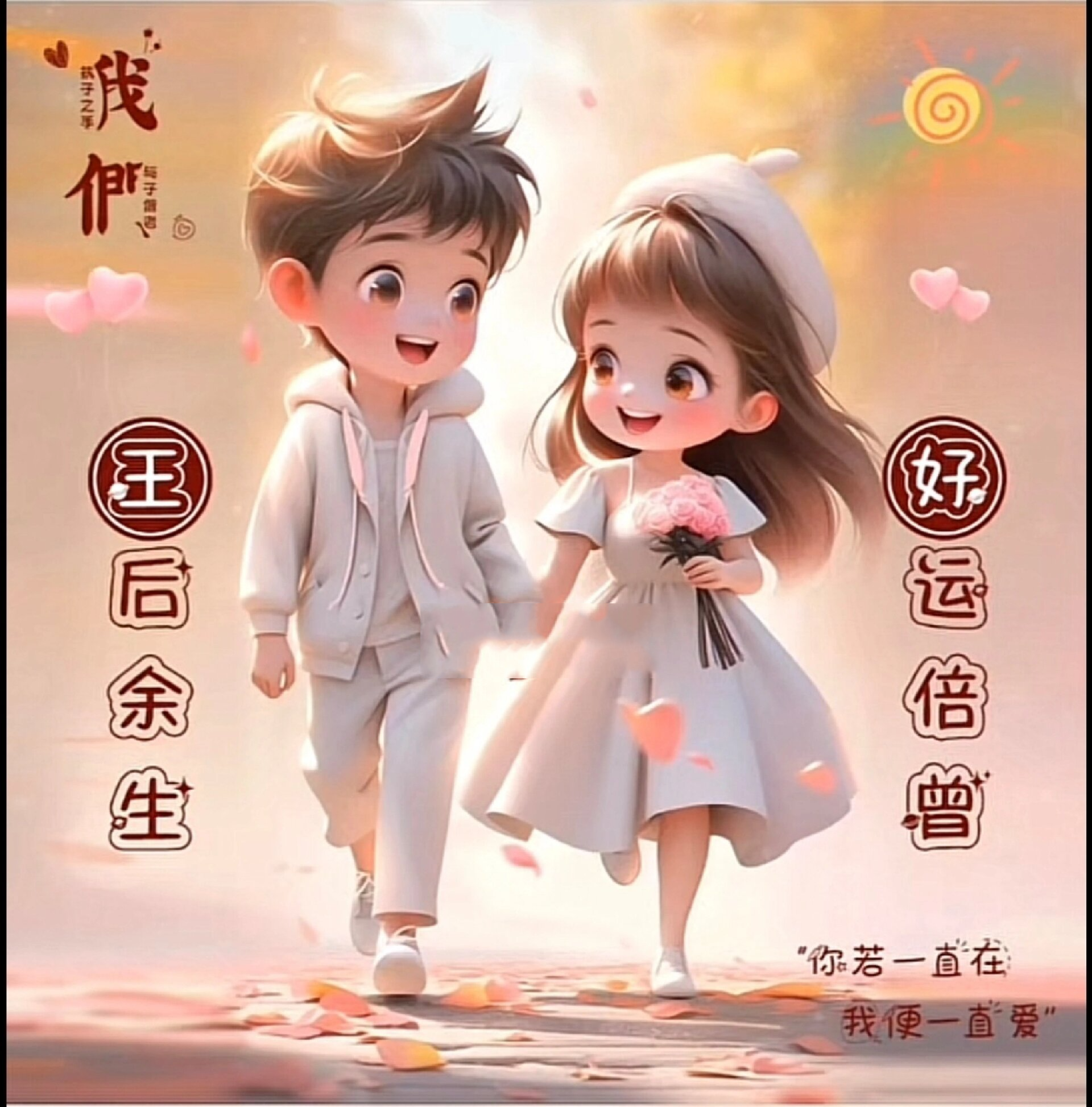 2024姓氏谐音梗/专属姓氏头像/情侣头