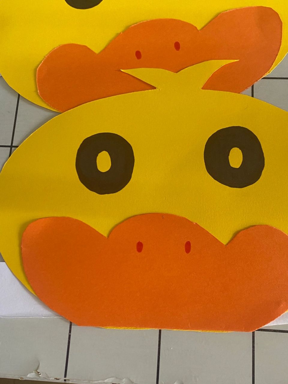 《动物头饰》《鸭子头饰》