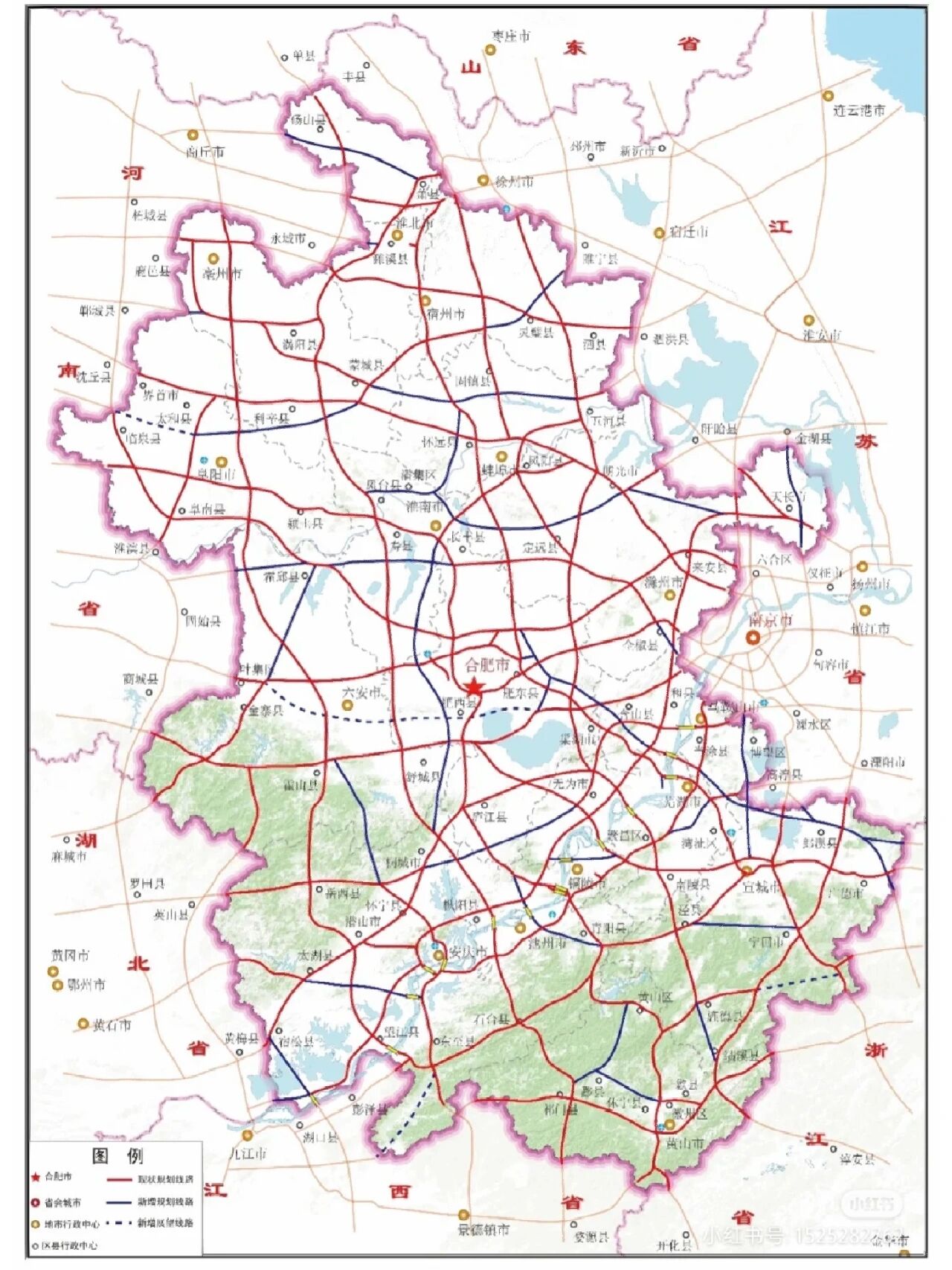 安徽省在建高速公路图图片