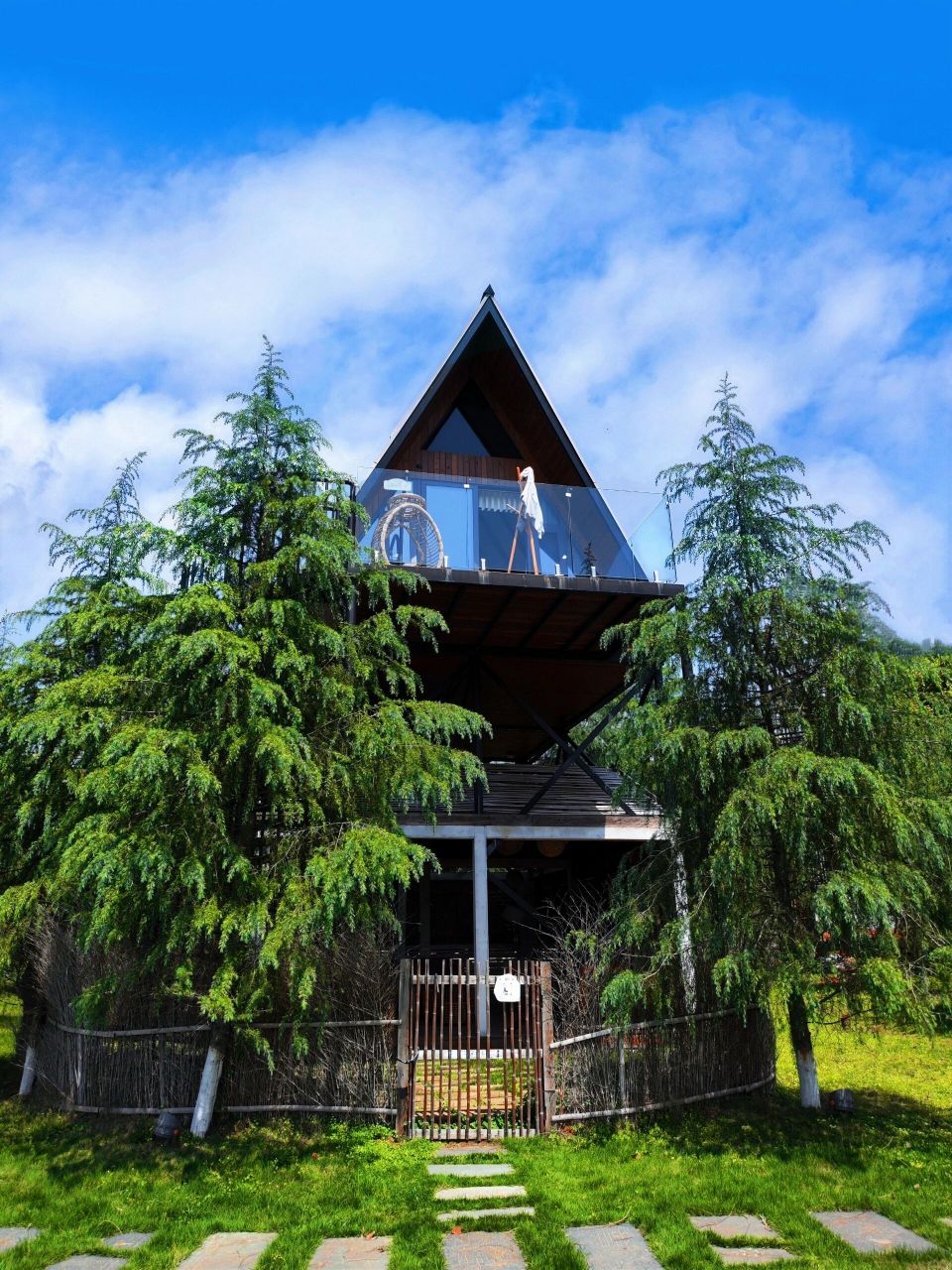 仙凤三宝撒欢式遛娃|超好玩的牧场森林树屋 92我种草了很久的三宝