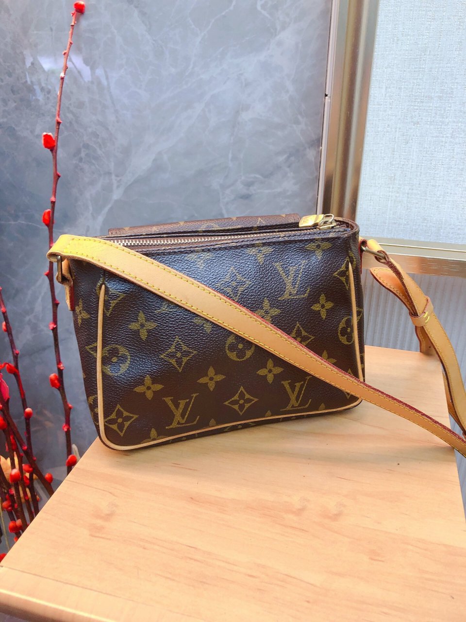 入款的lv老花小方胖子豆腐包 ·lv vintage网红人气款老花绝版豆腐包