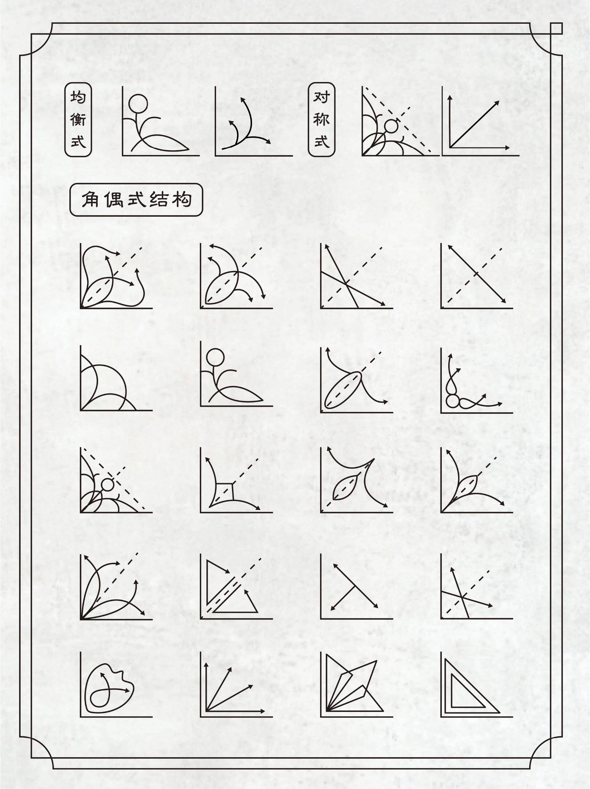 角隅适合纹样图片