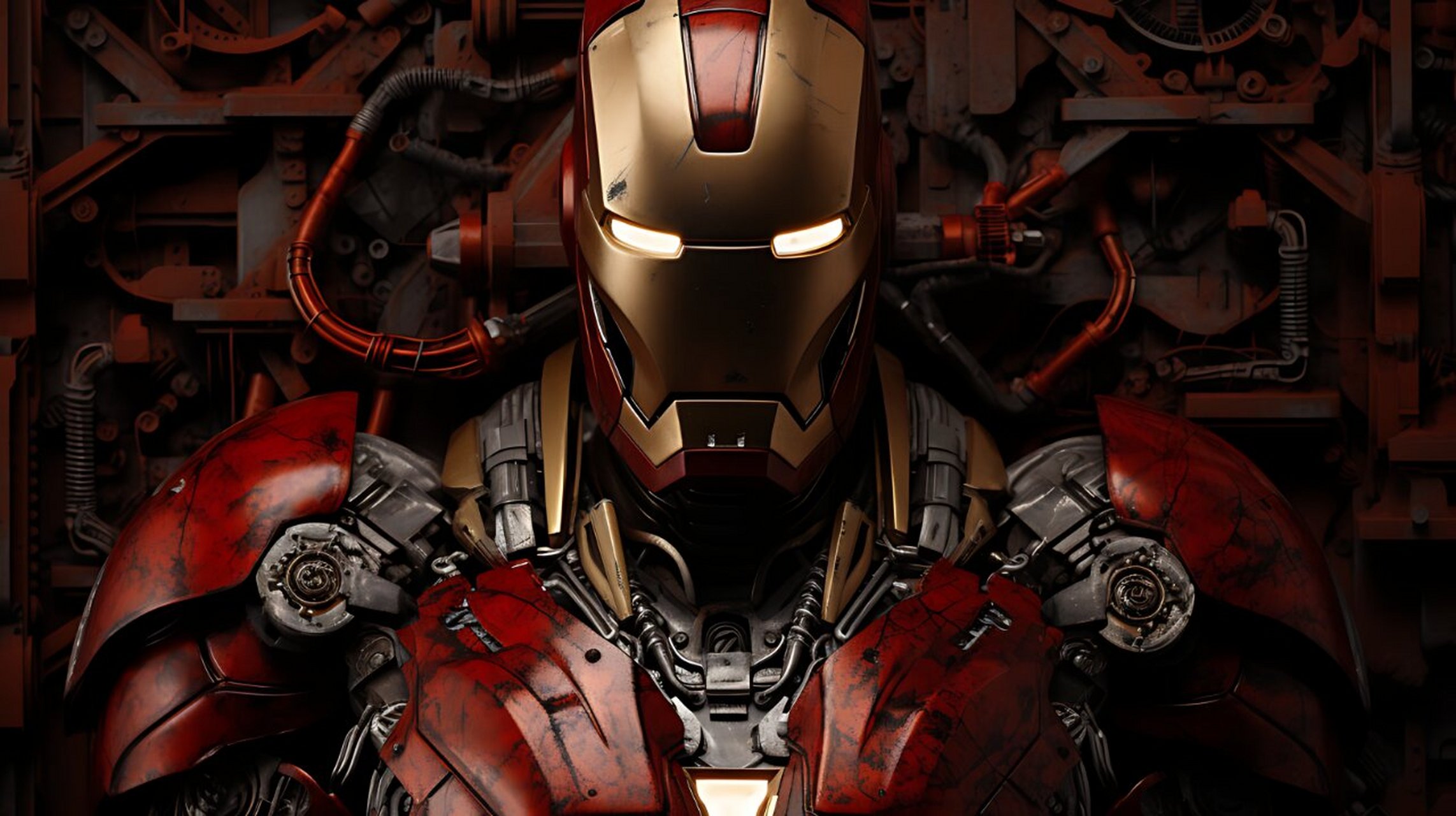 钢铁侠金属风暴_4k电脑高清壁纸 hd mod, junya watanabe, crimson