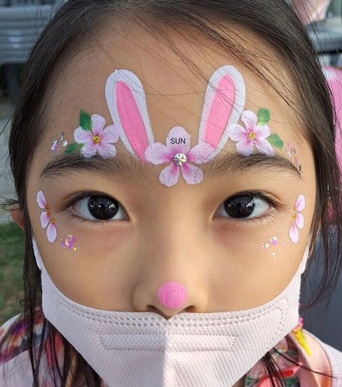 儿童面部彩绘小图案分享