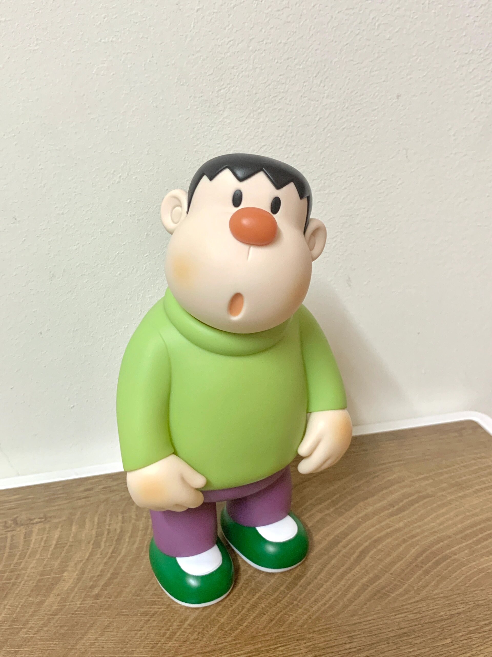 我的好朋友送给我的胖虎太可爱啦