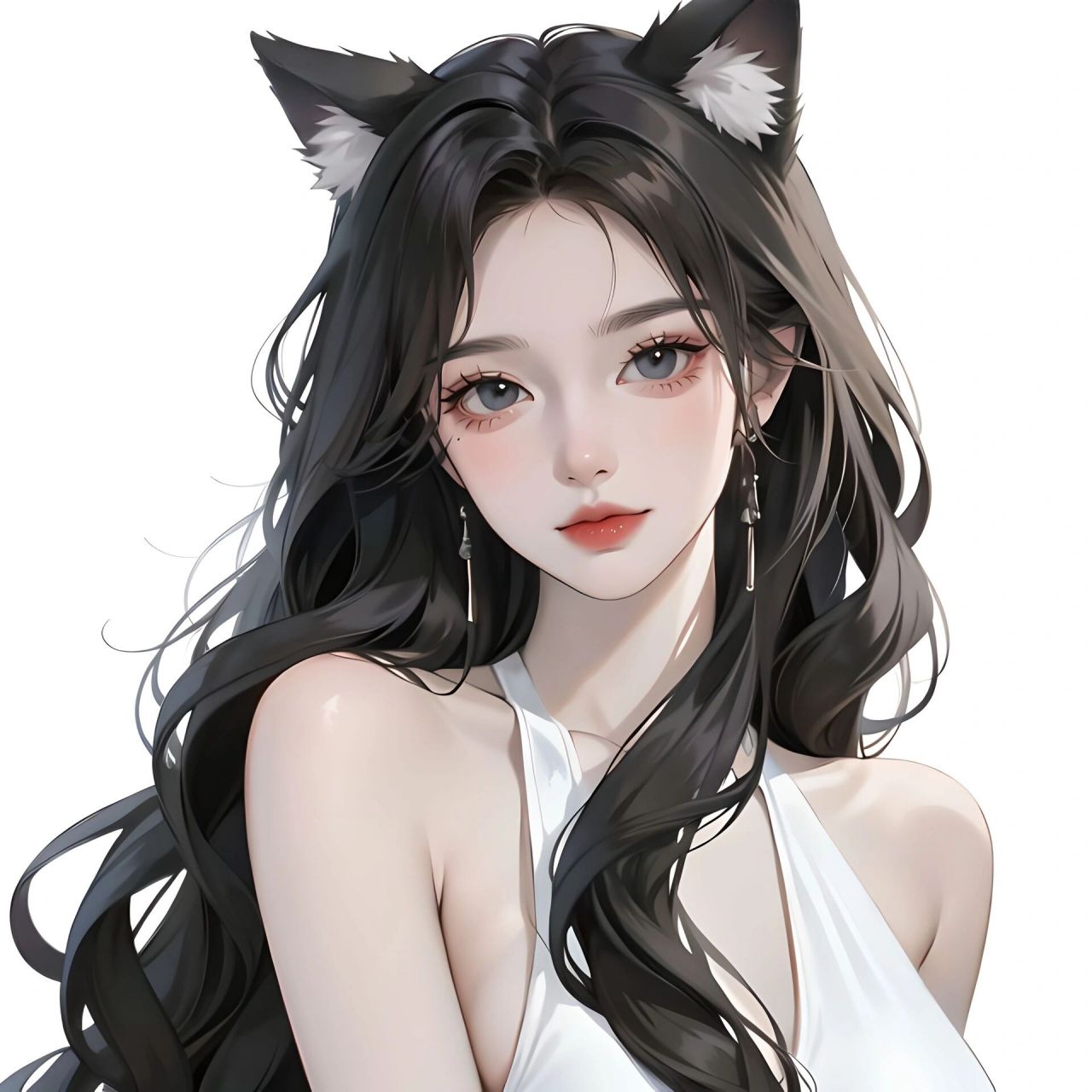 猫系女友头像|超可爱的女生头像