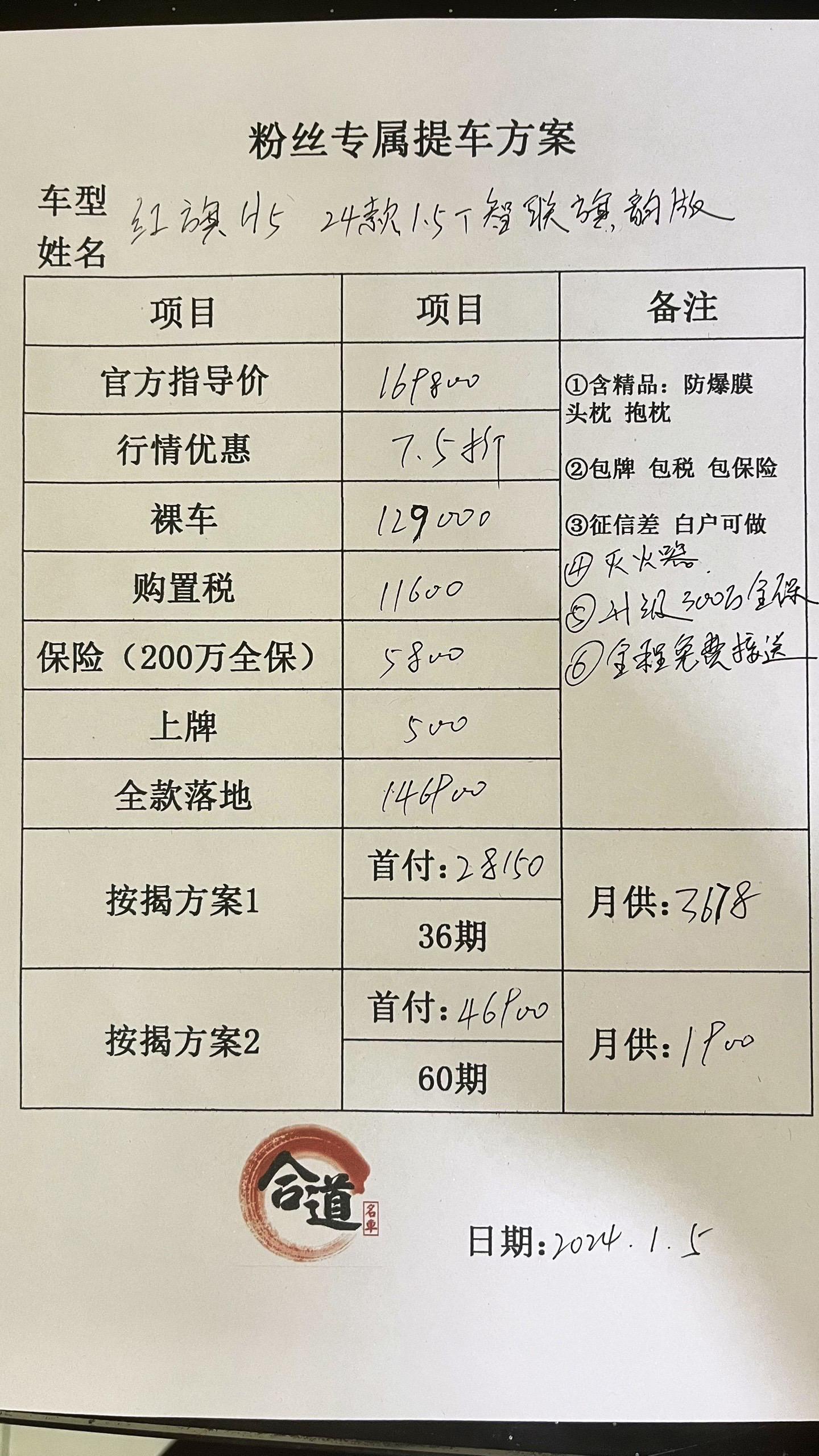 红旗h5 #提车大吉 #低首付低月供 #交车仪式