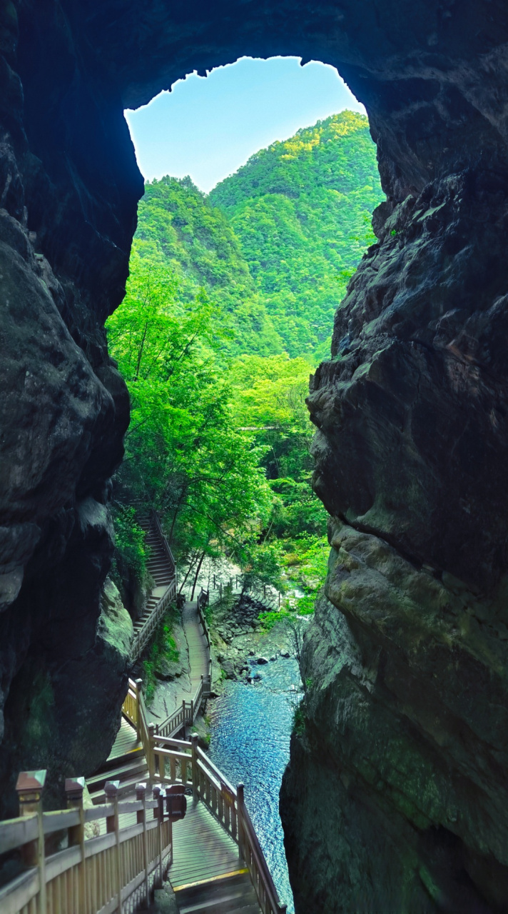 山地旅游# 神农架国家森林公园位于湖北省西北部,由房县,兴山,巴度