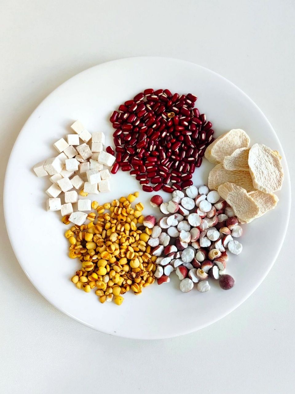 祛湿一身轻松,赤小豆薏米茯苓山药茶 生活节奏的加快以及不好的生活