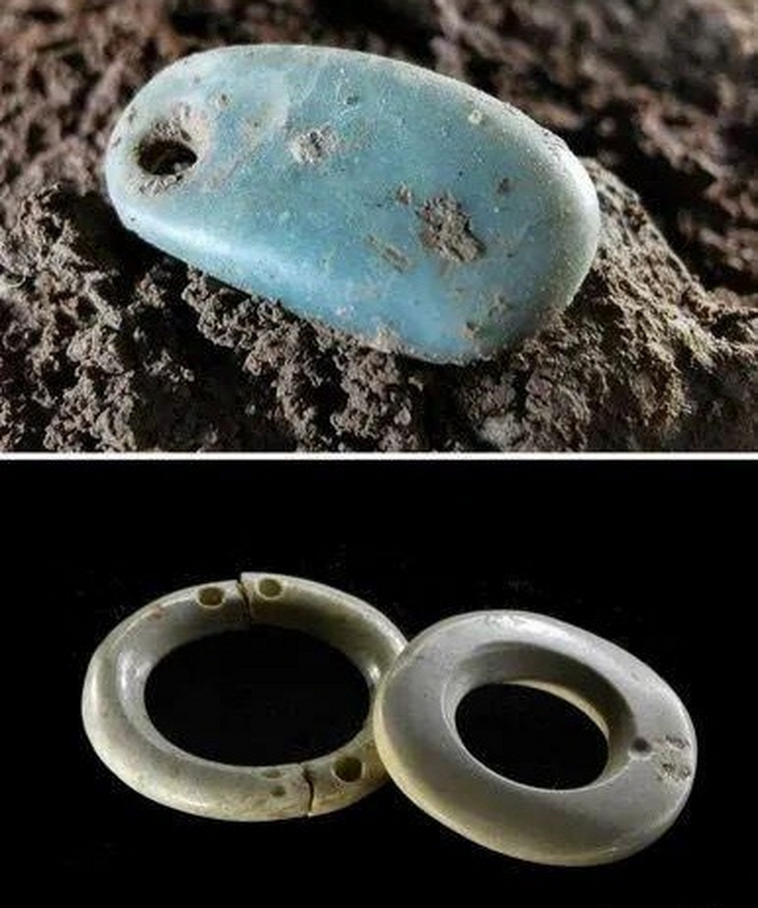 古玉##古玉居说玉##古玉居#距今9000年前的小南山文化出土玉器,大多