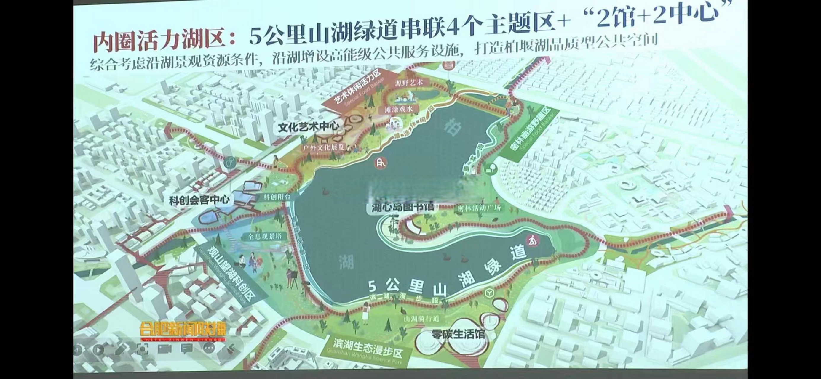 合肥新闻联播报道柏堰湖板块最新规划信息.