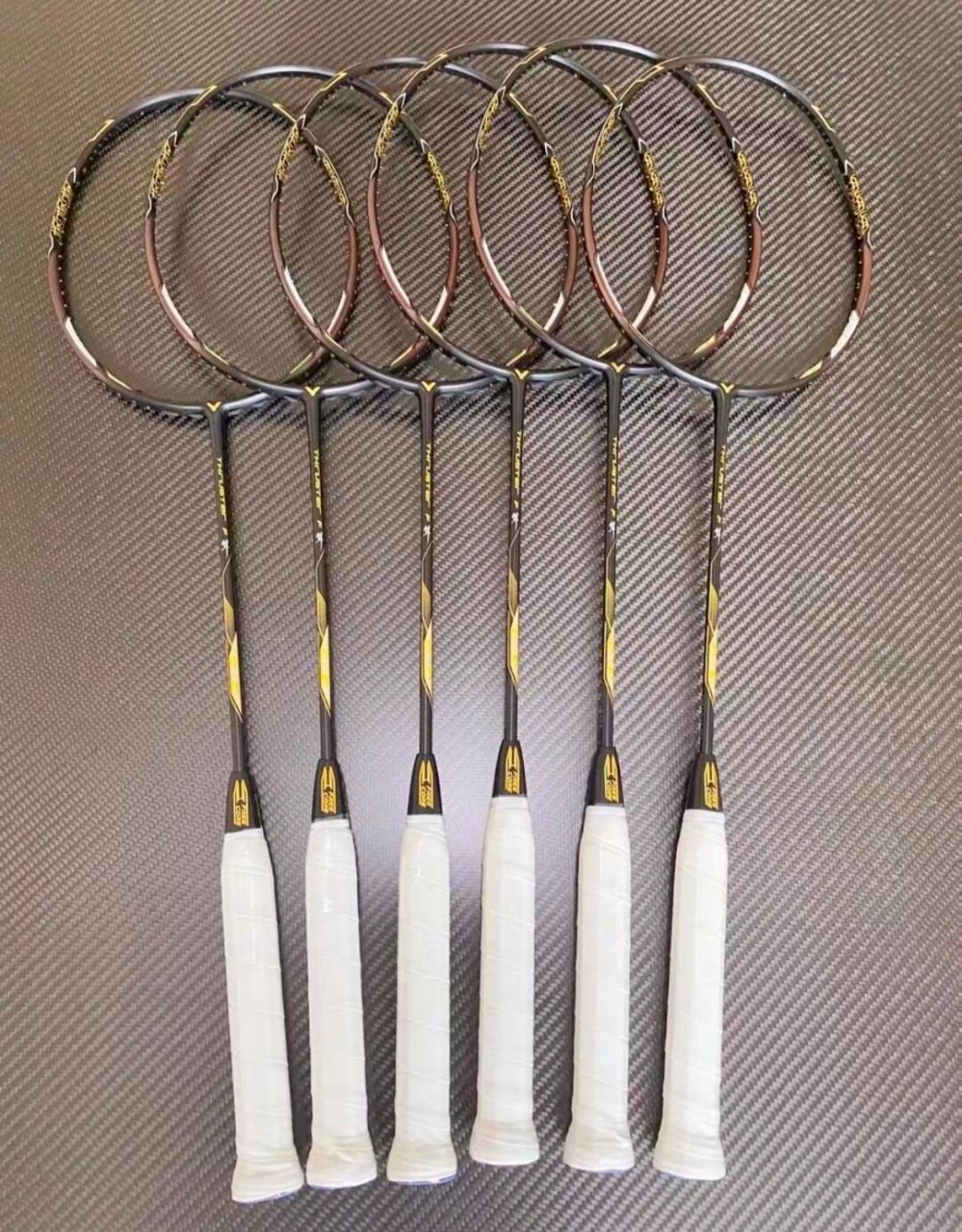 胜利victor羽毛球拍tkf隼黑金色超轻黑金隼 疫情时候体育馆进的货