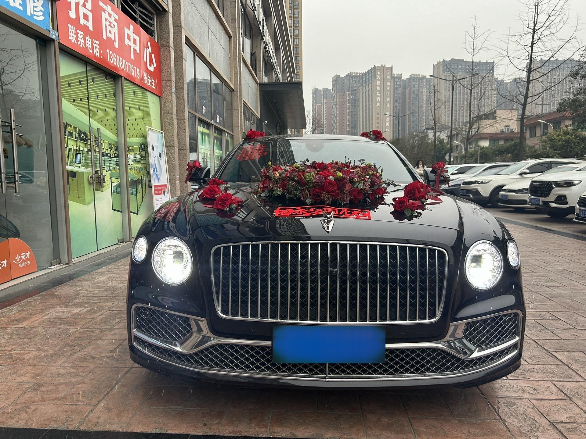 成都新款宾利飞驰婚车