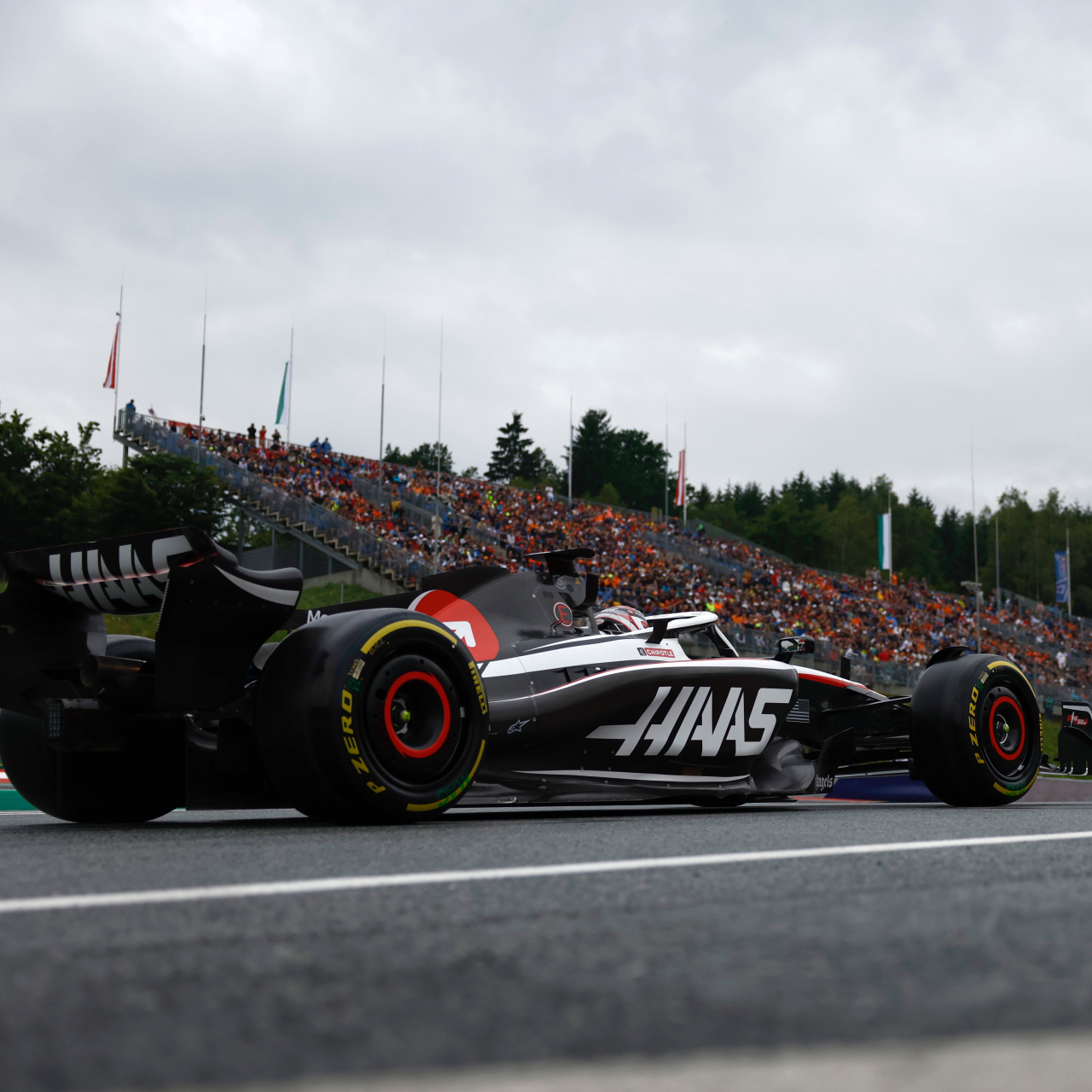 【f1】9695奥地利站正赛,凯文·马格努森(调整赛车设定)和尼克