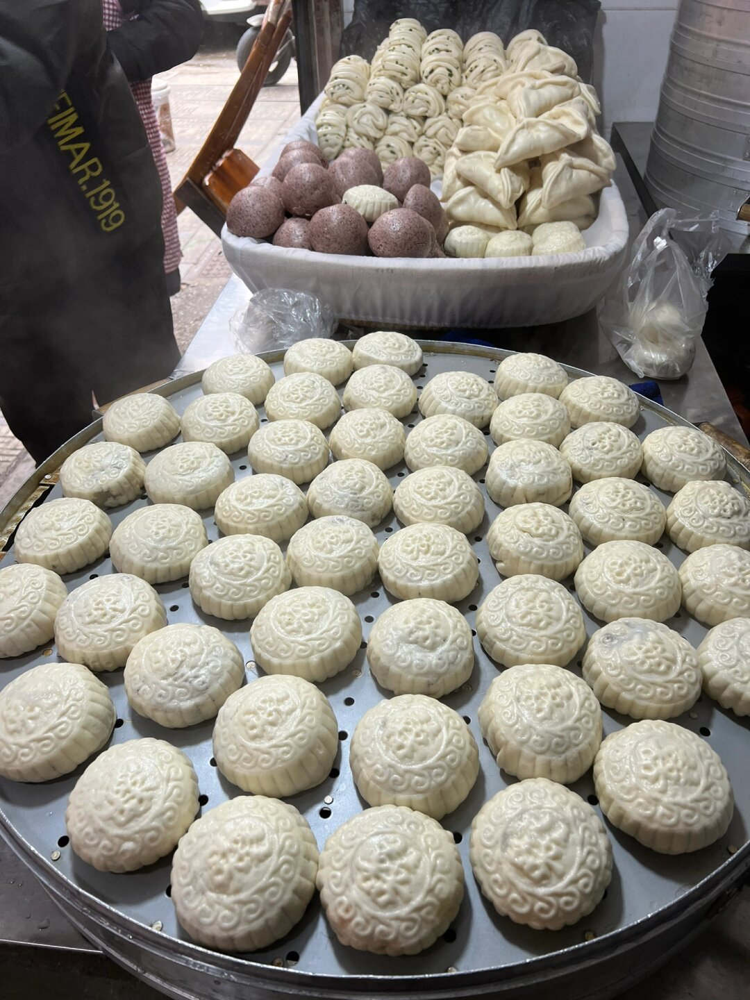 豆馍的包法