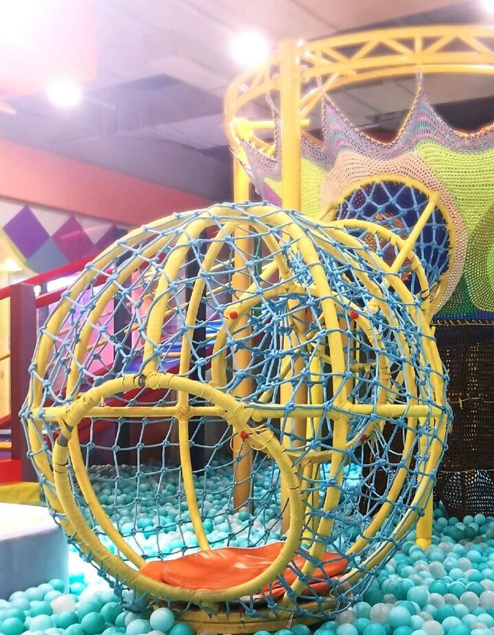 96溜娃打卡,北京洛宝贝儿童乐园97 99【项目】各种各样的海洋球