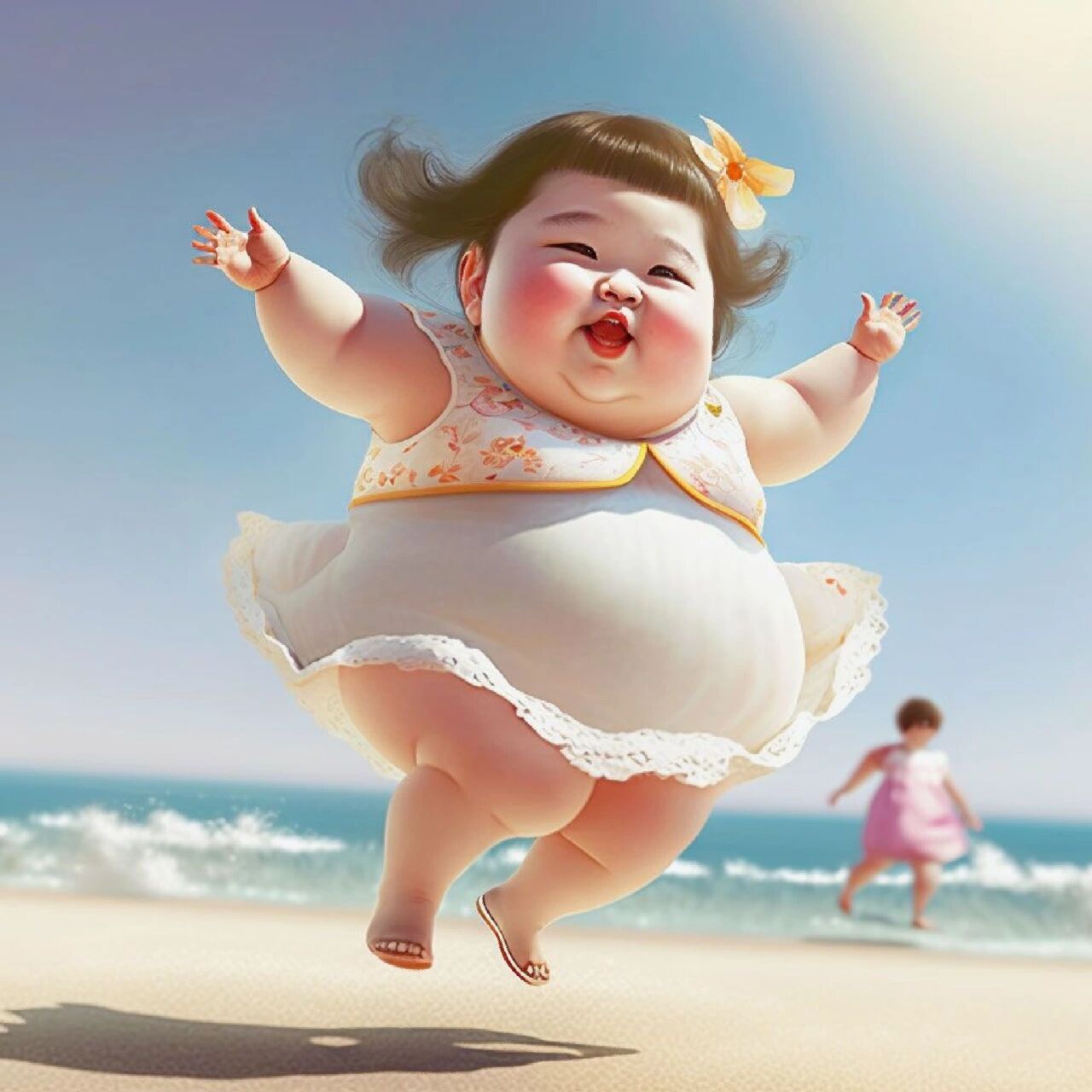 胖胖的女孩头像 有你想要的吗