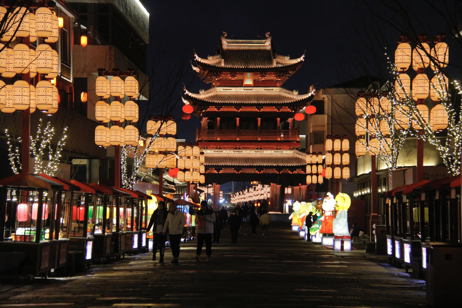 盐城 珠溪古镇 适合吃晚饭后来溜达!盐城