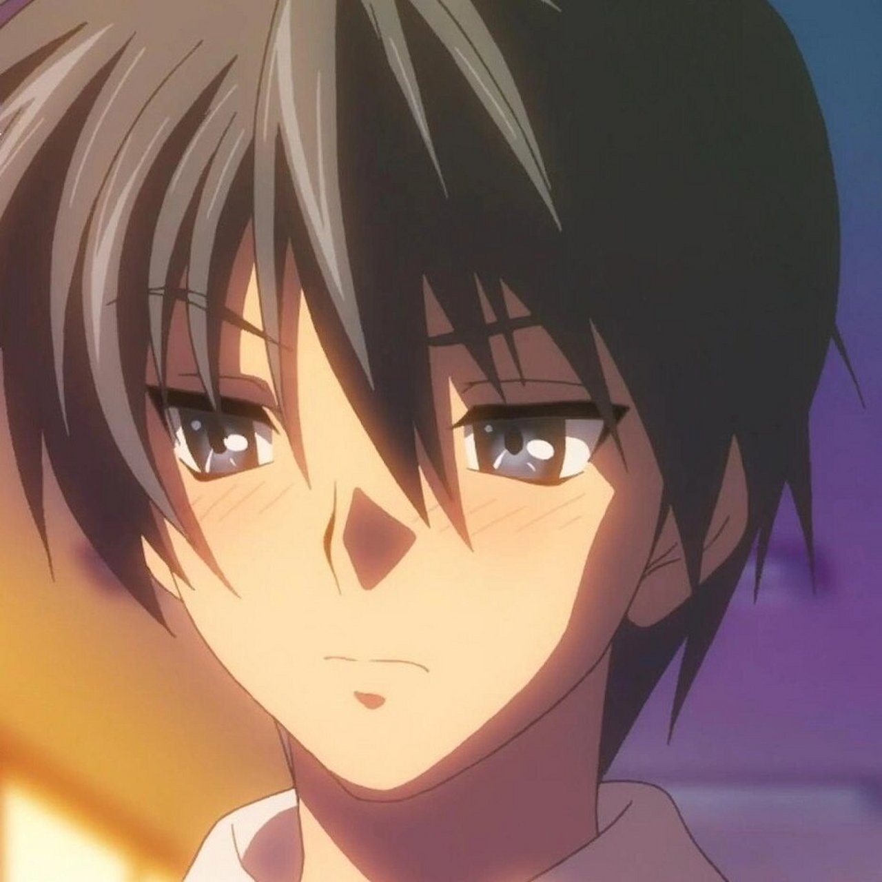 纯情还得是cl啊93此时恋爱瘾达到了顶峰 #冈崎朋也# 真的好帅啊啊啊