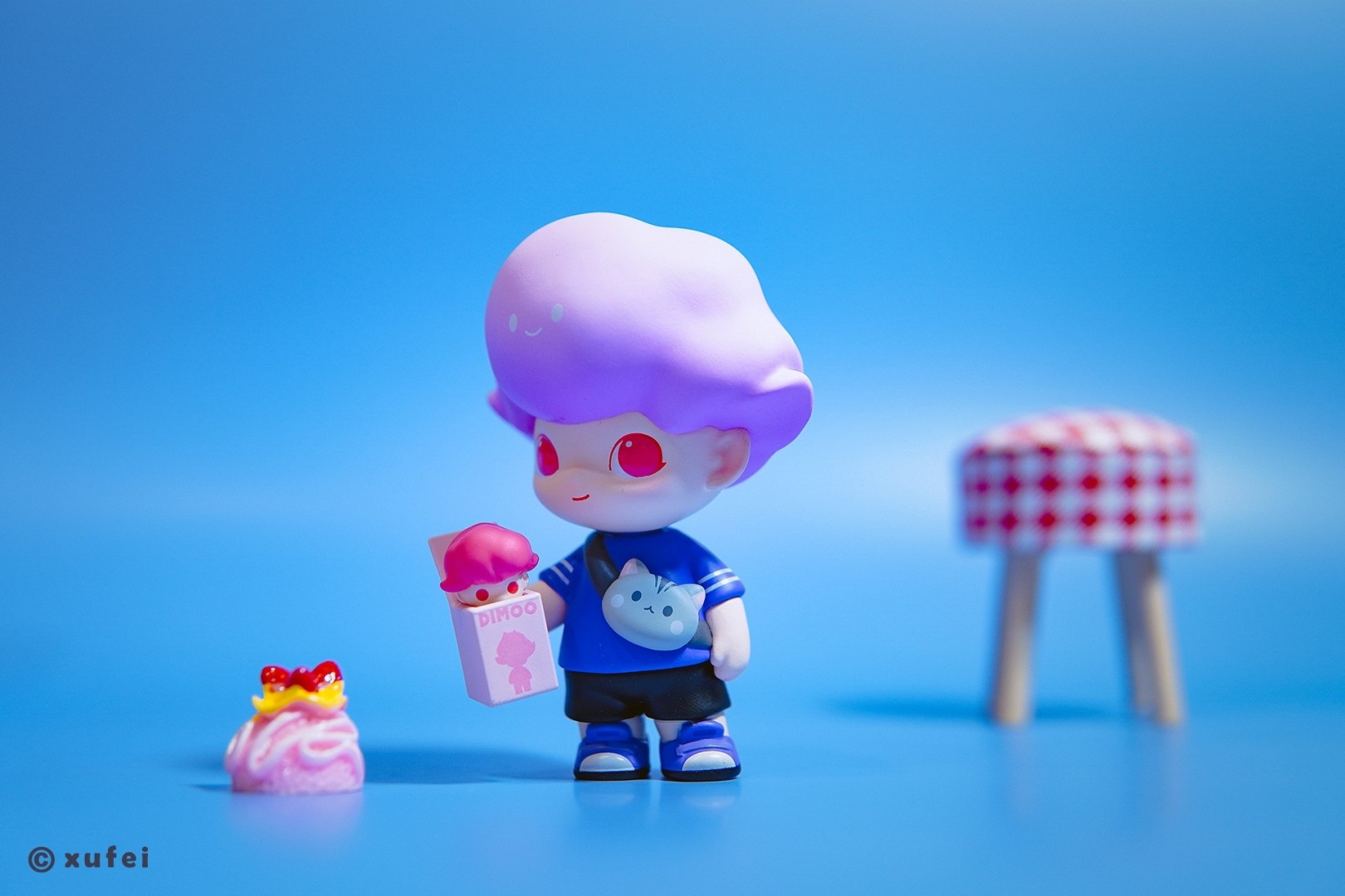 💝忍不住疯狂给它们拍照 拆盲盒真的好快乐~dimoo社会大学每一个都