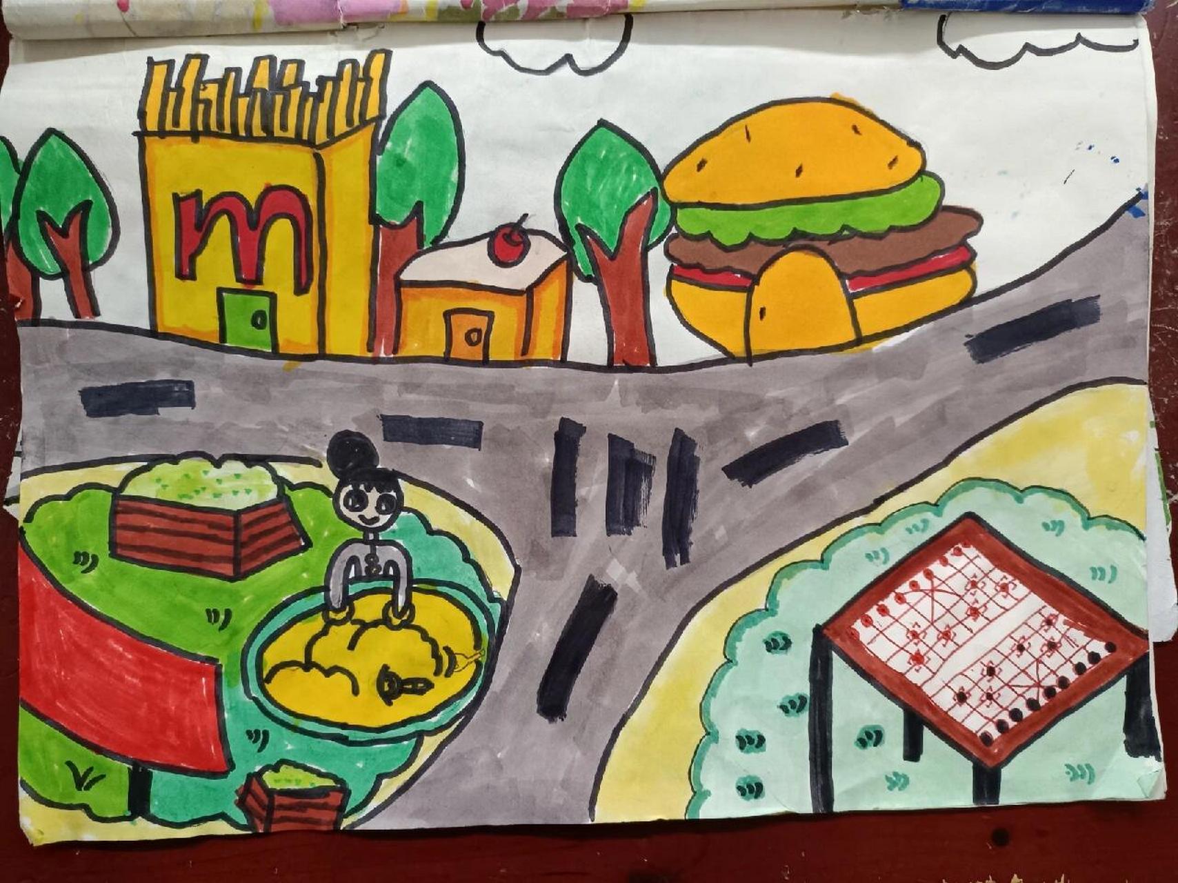 三年级下《我们的社区》学生优秀作品