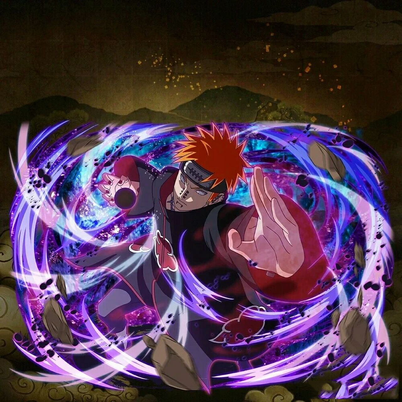 火影精美壁纸(三)天道佩恩 最后一个壁纸是附赠的,想要的可以自己保留