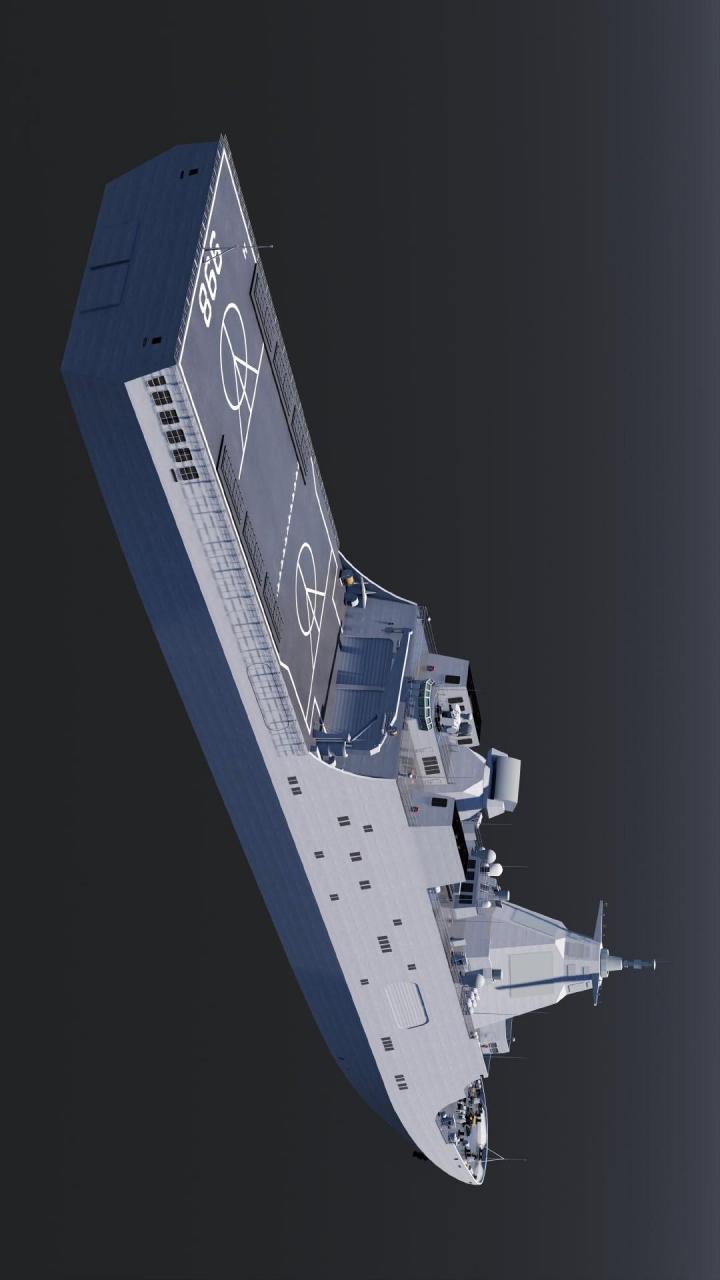 听说武库舰不错, 来来来!咱图片上改装一下! 威猛的武库导弹防御舰.