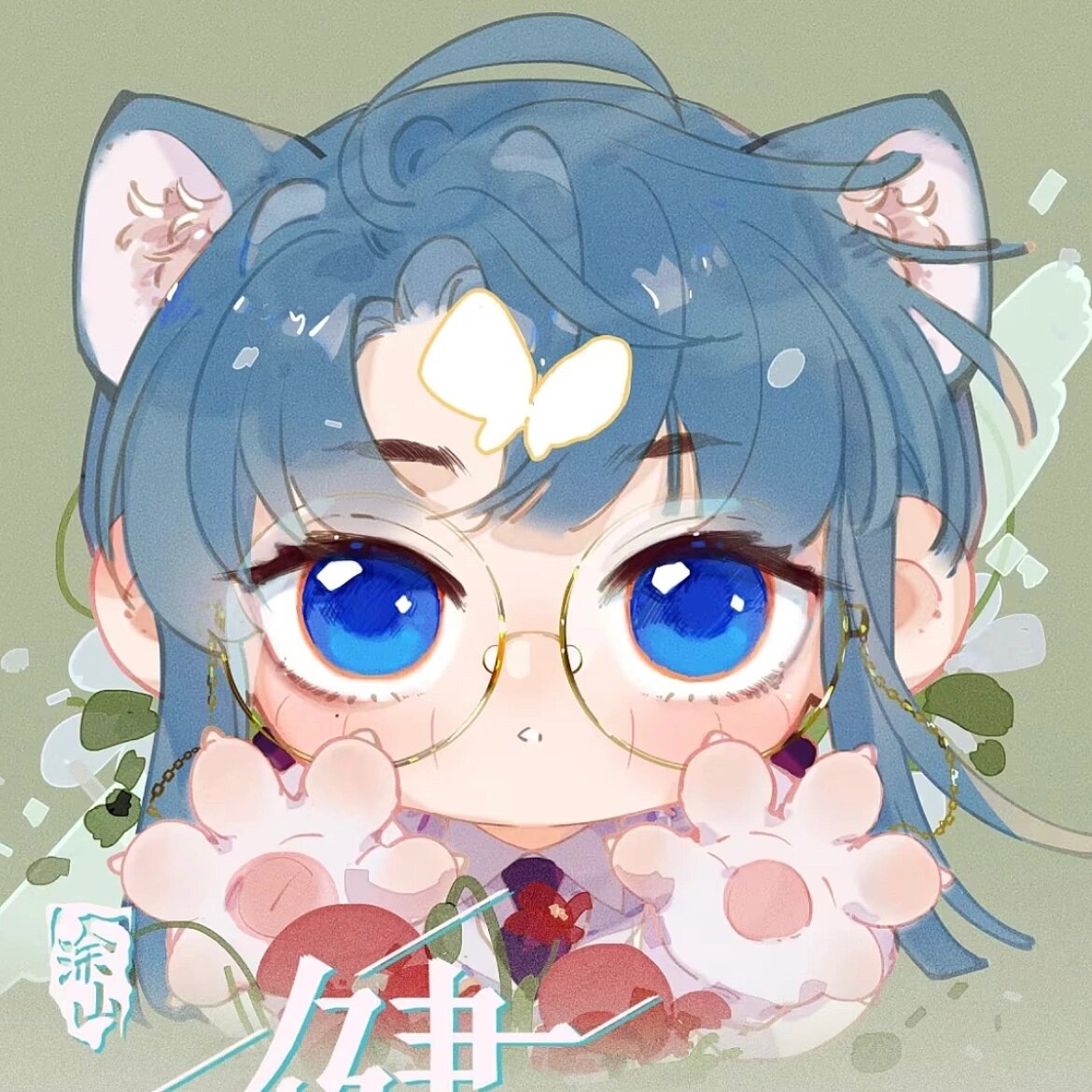 可爱的q版雨总@猫宁talks说的动态