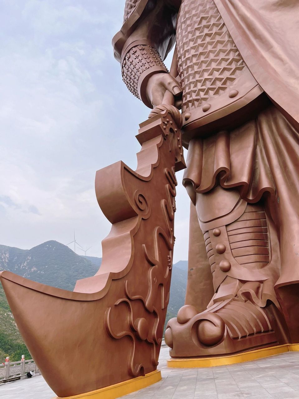 欢迎来我们山西运城关公故里 关公圣像景区