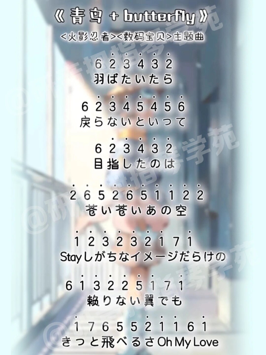 零基础初学者卡林巴拇指琴简谱分享合集