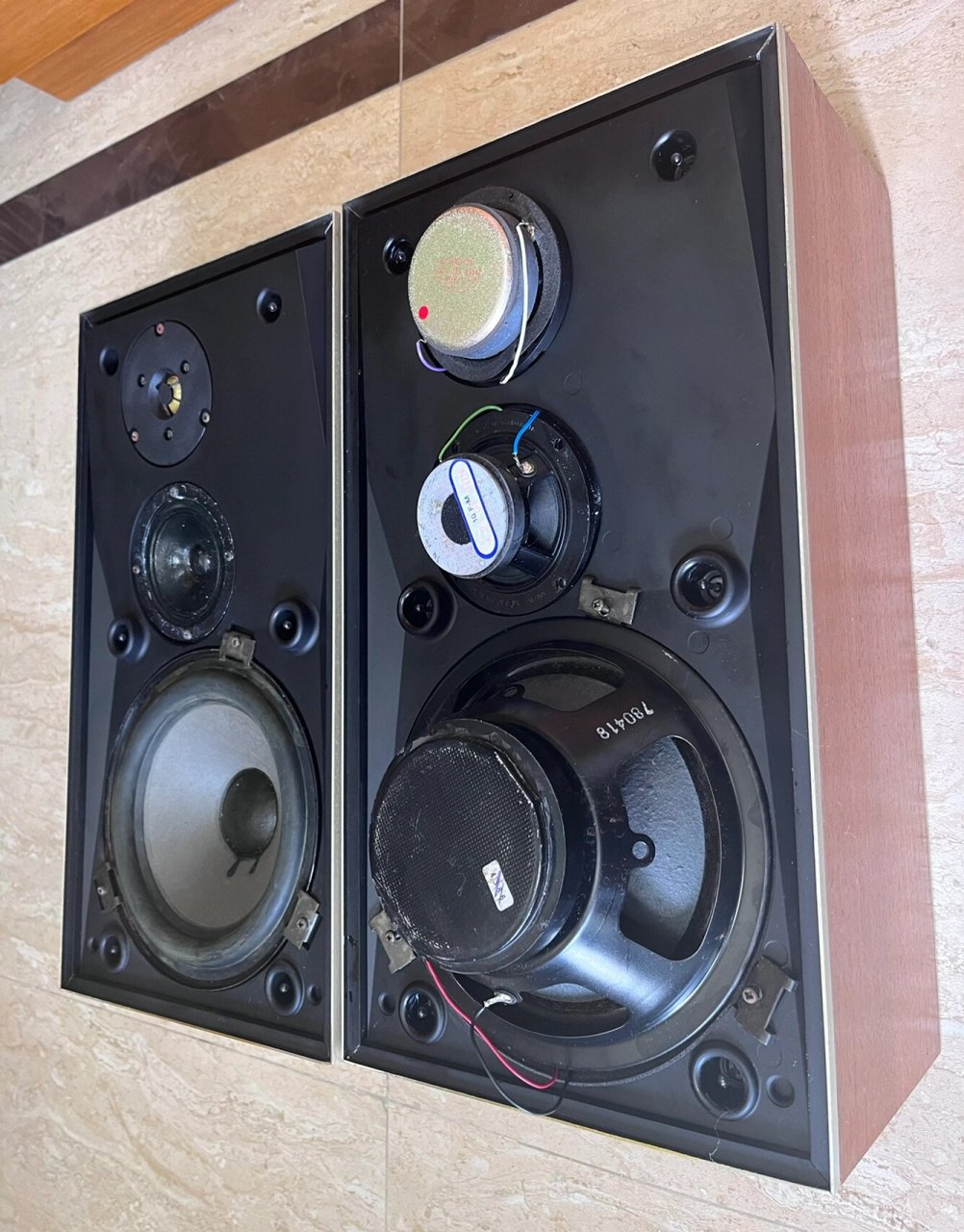 70年代丹麦产b&o beovox s45三分频8寸音箱 丹麦产b&o beovox s45 8寸