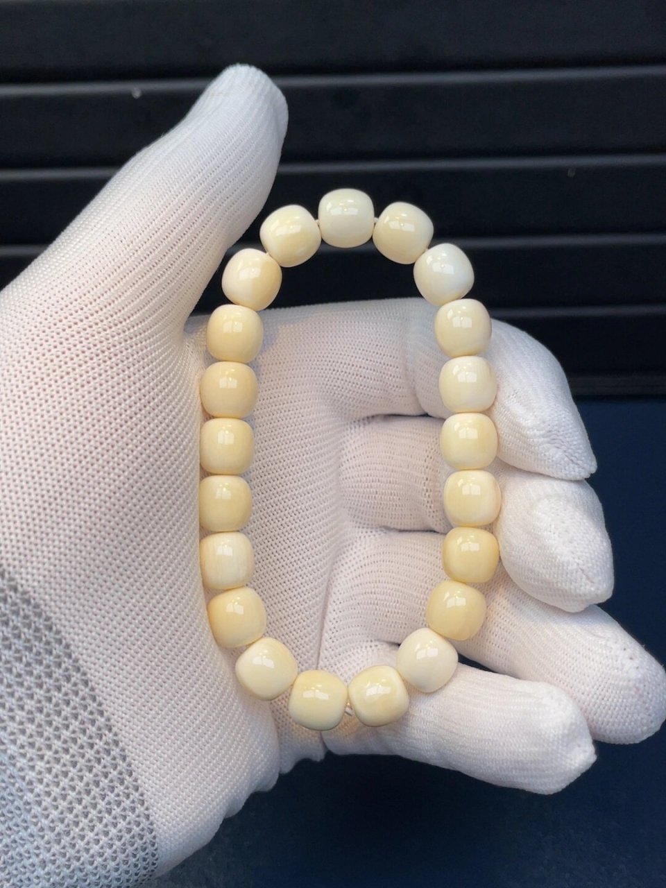 河马牙手串 【09河马牙手串】精工精料61鼎级极限弧10老型手串